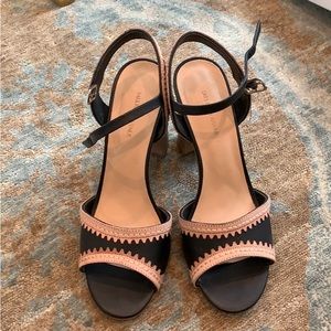 Saks Fifth Avenue Block Heel Sandal